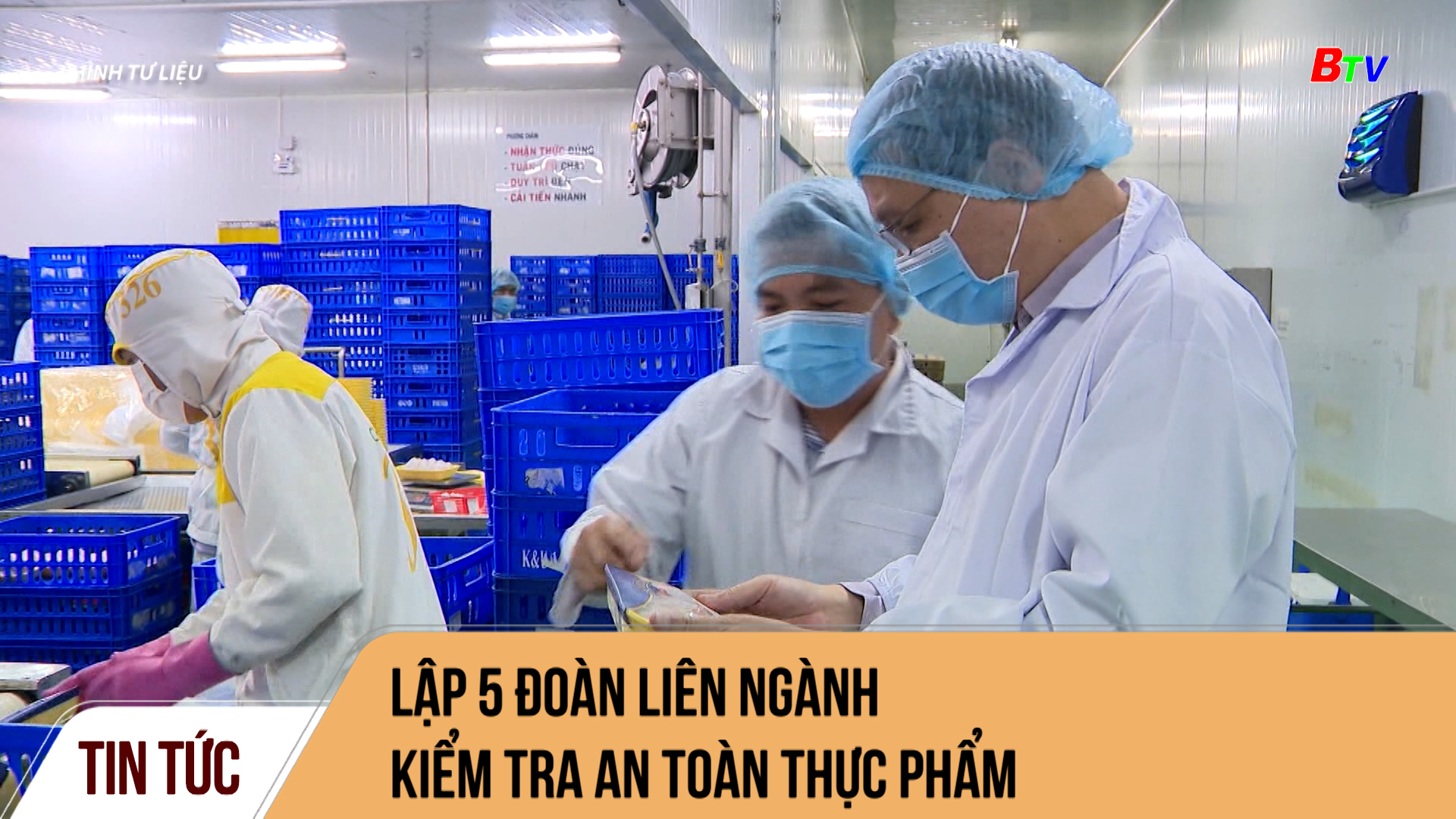 Lập 5 đoàn liên ngành kiểm tra an toàn thực phẩm